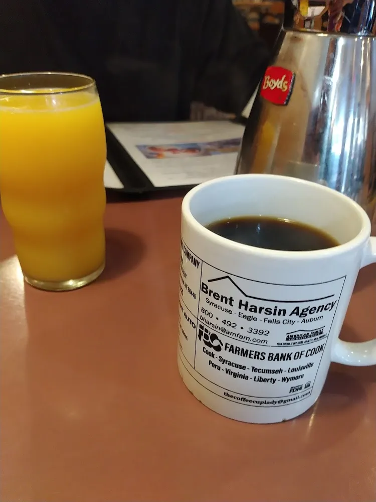 Coffee and Orange Juice